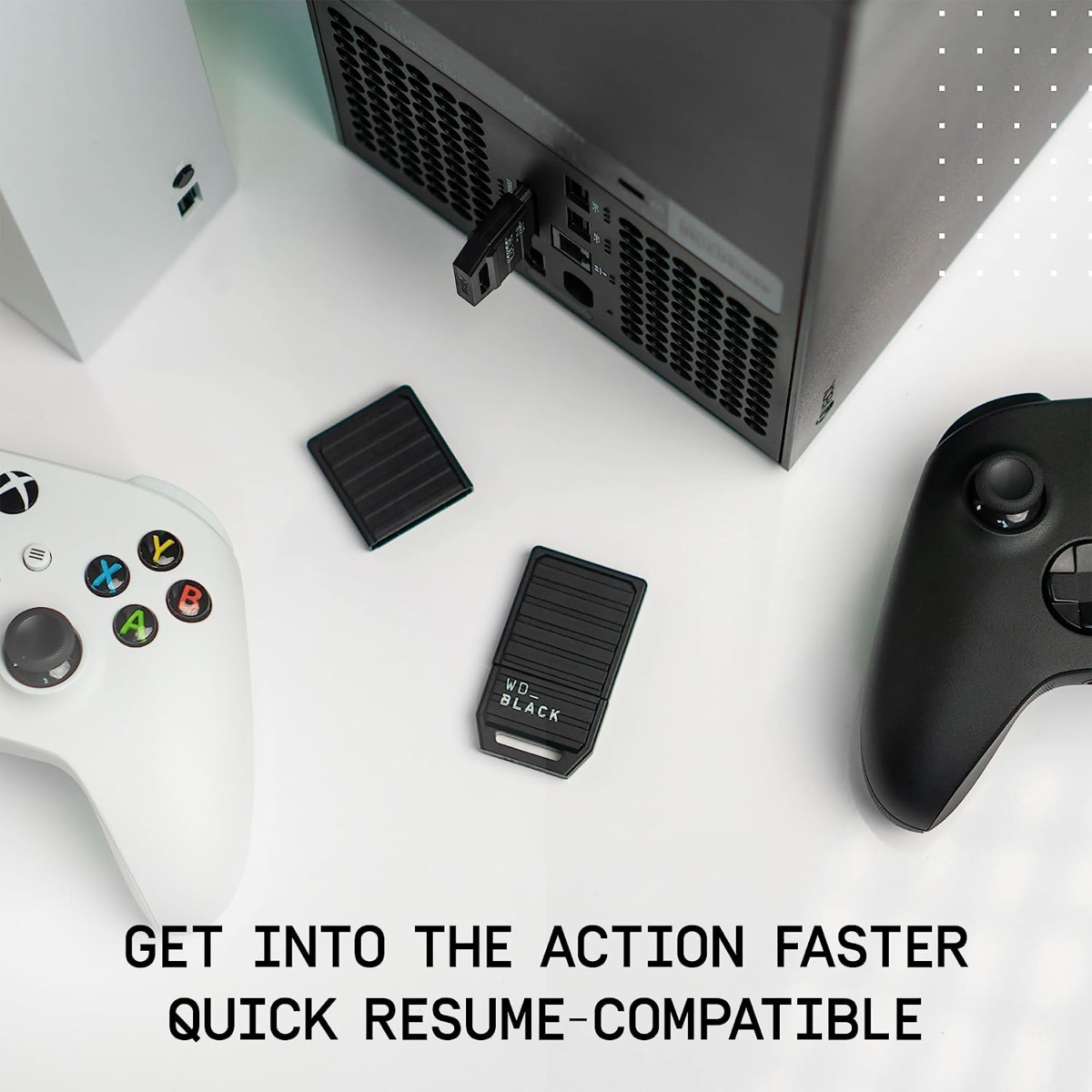 1TB C50 Expansion Card, Officially Licensed for Xbox – Quick Resume, Plug & Play, Nvme SSD Expansion for Xbox Series X|S Gaming Consoles - WDBMPH0010BNC-WCSN - Image 7
