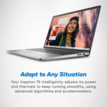Inspiron 3530 Laptop - 15.6-Inch FHD 120Hz Display, Intel Core I5-1334U Processor, 16GB DDR4 RAM, 512GB SSD, Intel Iris Xe Graphics, Windows 11 Home, Migrate Services - Platinum Silver (Aluminum) - Image 8