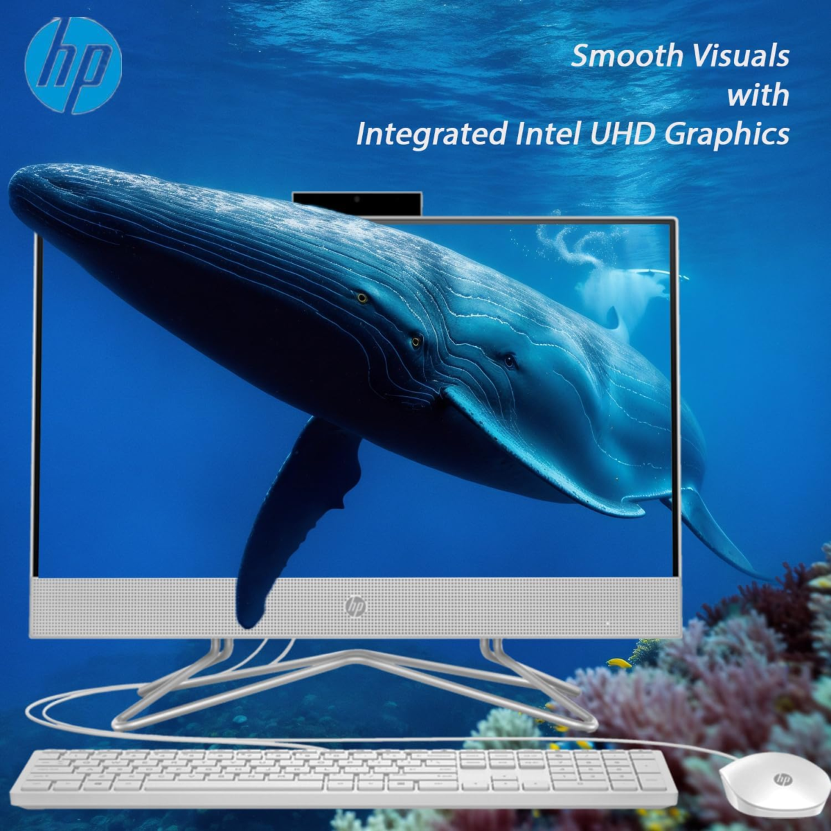 All-In-One Desktop Computer | 2024 Model | 21.5" FHD 1920 X 1080 | 20GB RAM | 1TB Storage (512GB Pcie SSD + 512GB External Hard Drive) | Wired Keyboard & Mouse | Intel Processor | Windows 11 Pro - Image 6