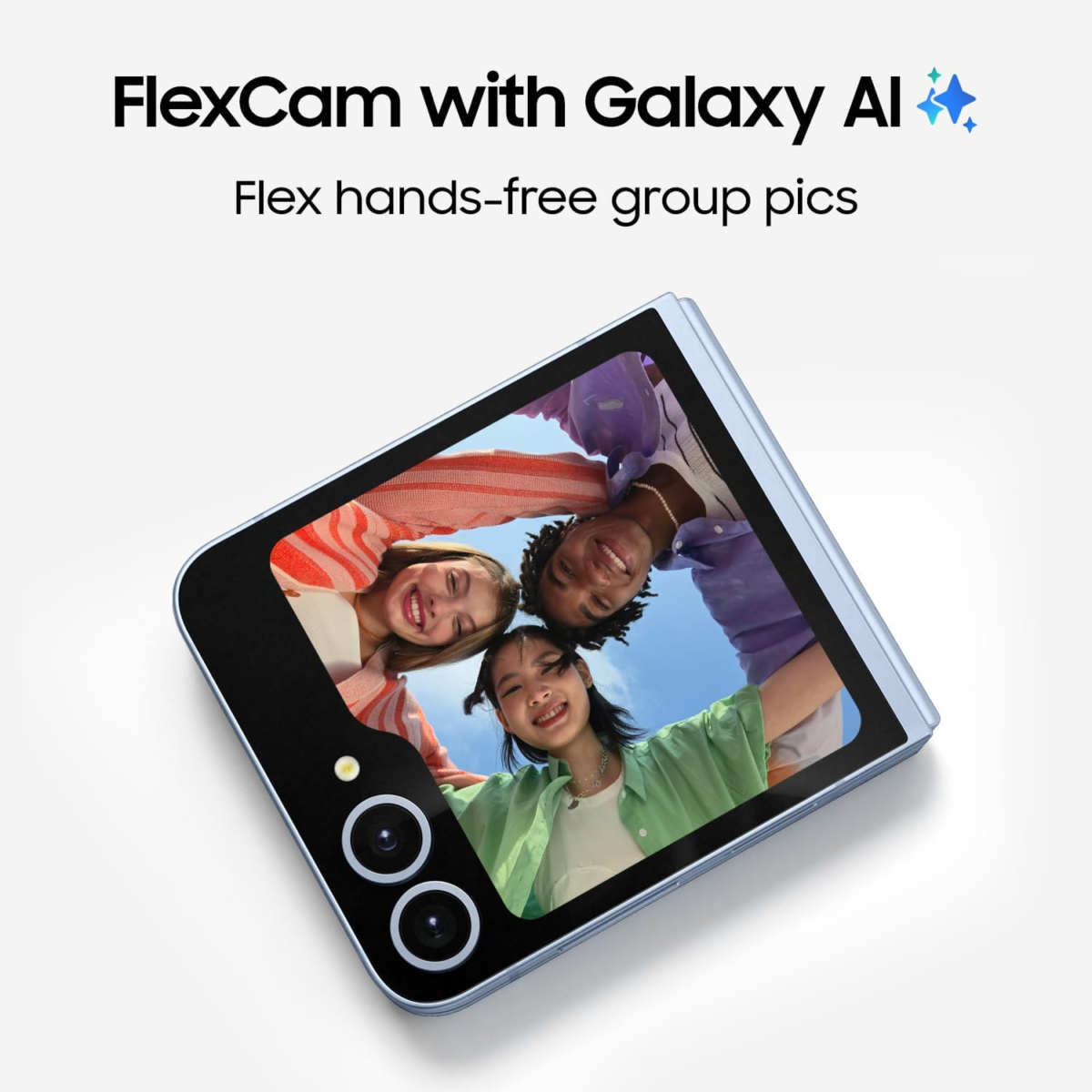 Galaxy Z Flip 6 AI Cell Phone, 256GB Unlocked Android Smartphone, Flexcam, Photo Assist, Camcorder Mode, Live Interpreter, Foldable Design, 2024, US 1 Yr Manufacturer Warranty, Yellow - Image 3