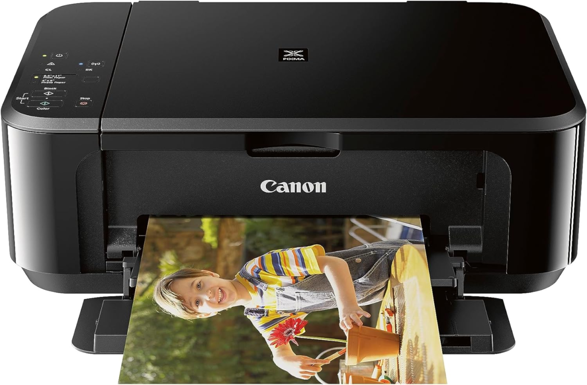 Pixma MG3620 Wireless All-In-One Color Inkjet Printer with Mobile and Tablet Printing, Black - Image 1