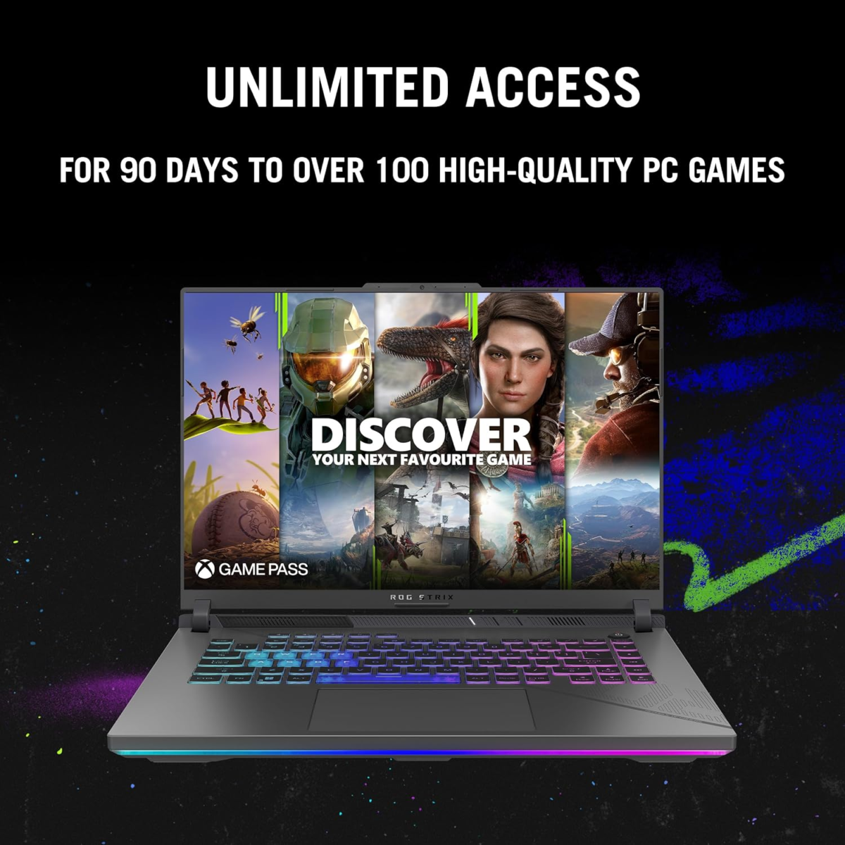 ROG Strix G16 (2024) Gaming Laptop, 16” ROG Nebula Display 16:10 QHD 240Hz, NVIDIA® Geforce RTX™ 4070, Intel® Core™ I9-14900Hx, 16GB DDR5-5600, 1TB Pcie Gen4 SSD, Wi-Fi 6E, Win 11, G614JIR-AS94 - Image 8