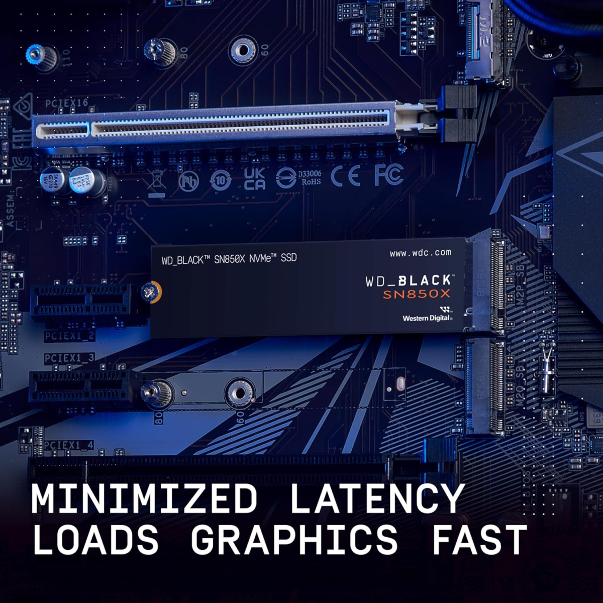 2TB SN850X Nvme Internal Gaming SSD Solid State Drive - Gen4 Pcie, M.2 2280, up to 7,300 Mb/S - WDS200T2X0E - Image 3