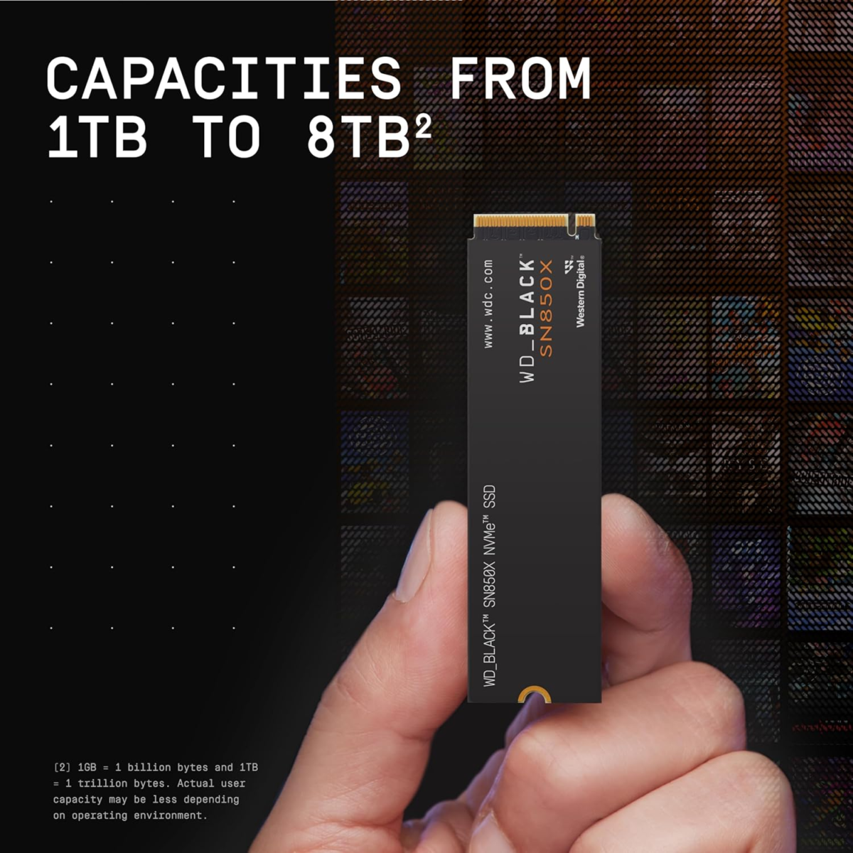 2TB SN850X Nvme Internal Gaming SSD Solid State Drive - Gen4 Pcie, M.2 2280, up to 7,300 Mb/S - WDS200T2X0E - Image 4