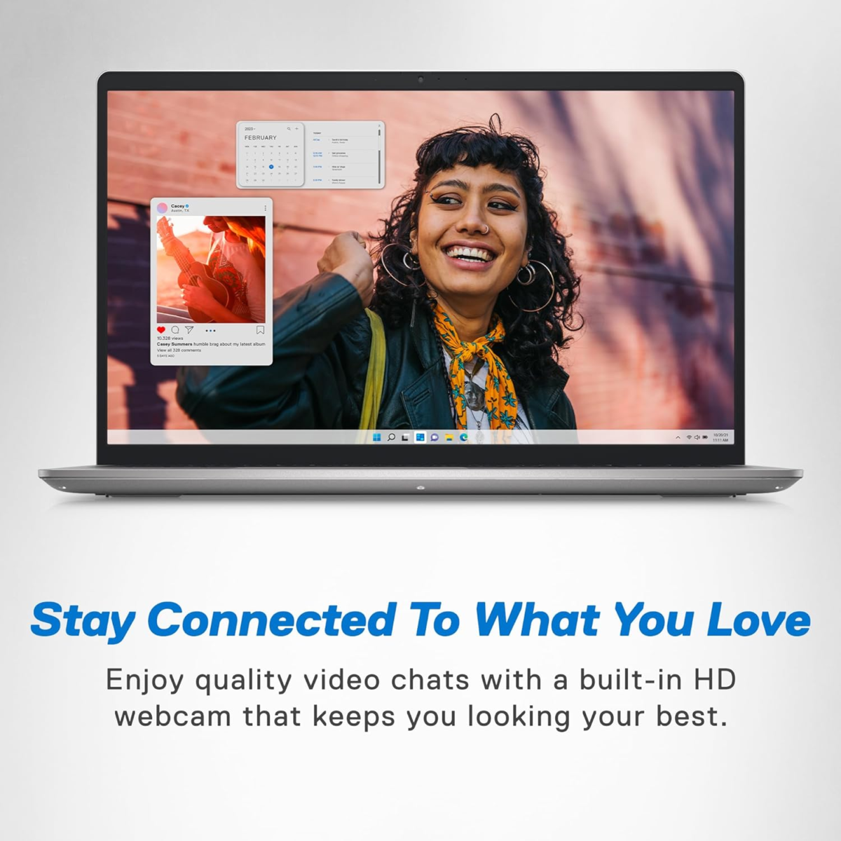 Inspiron 3530 Laptop - 15.6-Inch FHD 120Hz Display, Intel Core I5-1334U Processor, 16GB DDR4 RAM, 512GB SSD, Intel Iris Xe Graphics, Windows 11 Home, Migrate Services - Platinum Silver (Aluminum) - Image 2
