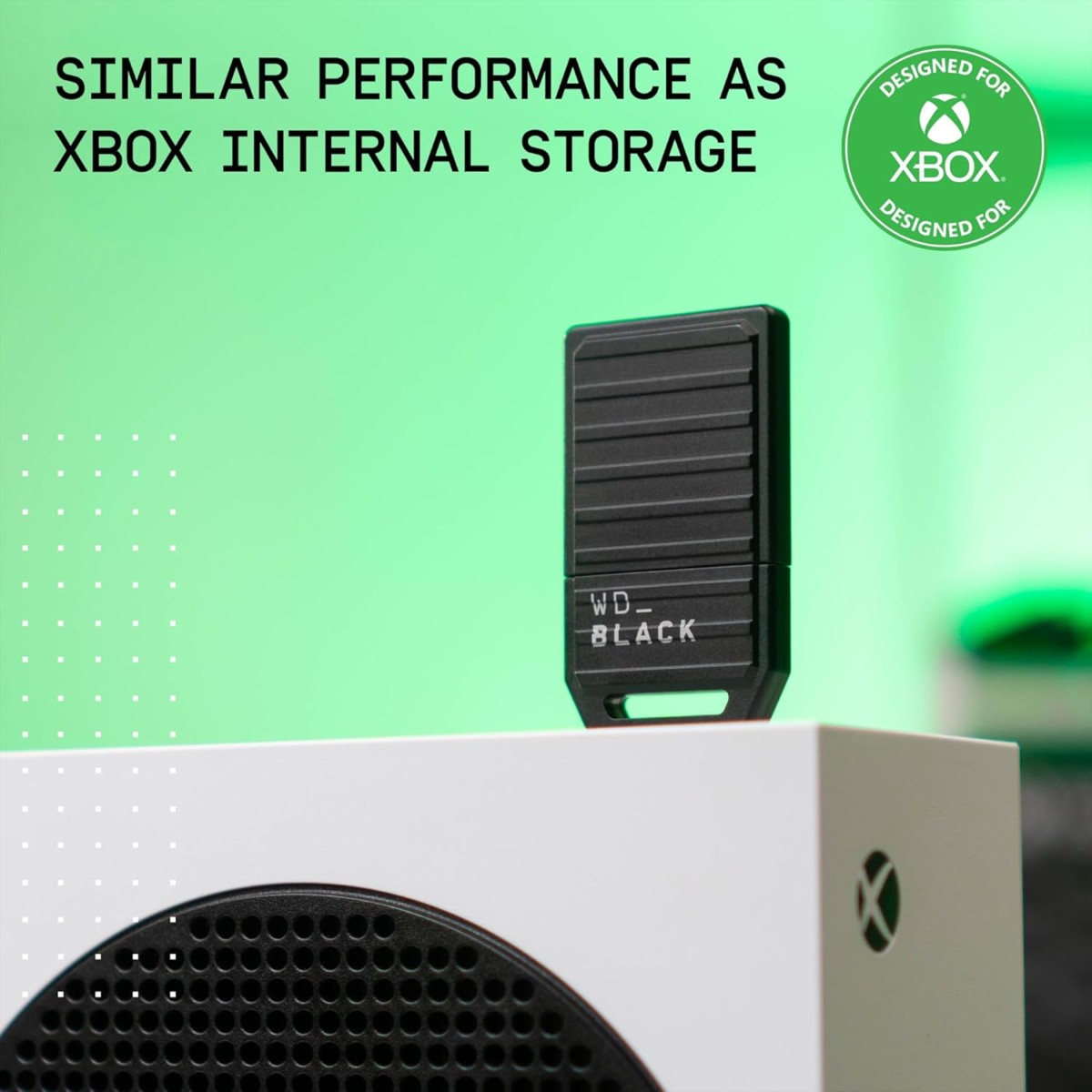 1TB C50 Expansion Card, Officially Licensed for Xbox – Quick Resume, Plug & Play, Nvme SSD Expansion for Xbox Series X|S Gaming Consoles - WDBMPH0010BNC-WCSN - Image 3