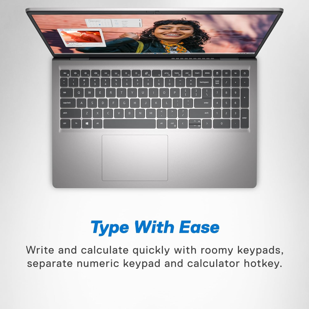 Inspiron 3530 Laptop - 15.6-Inch FHD 120Hz Display, Intel Core I5-1334U Processor, 16GB DDR4 RAM, 512GB SSD, Intel Iris Xe Graphics, Windows 11 Home, Migrate Services - Platinum Silver (Aluminum) - Image 3
