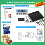 All-In-One Desktop Computer - with Office 2024 Lifetime & 8 in 1 CD/DVD Drive, 21.5" FHD Display, HD Webcam, Wifi 6, Intel Celeron J4025, Win 11 Pro & Computer Accessories (16 GB RAM | 512 GB SSD) - Image 2