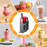 Slushie Machine, No Ice Needed, 68 Oz  Slushy Machine for Home with Self-Cleaning Function, Professional Frozen Drink Maker, 5 Preset Programs, Frozen Margaritas, Frappés, Milkshake, and More - Image 6
