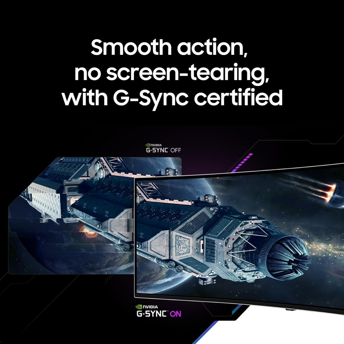49" Odyssey G93SC Series OLED Curved Gaming Monitor, 240Hz, 0.03Ms, Dual QHD, Displayhdr True Black 400, Freesync Premium Pro, Height Adjustable Stand, 3 Year Warranty, LS49CG932SNXZA, 2023 - Image 5