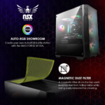 Raptor Desktop (AMD Ryzen 7 5700G 4.6Ghz NVIDIA, 16GB 2 * 8 GB DDR4 3600, 512Gb M2 NVME SSD, RGB Fans, Windows 11 Home, Wifi Ready, Mouse and Keyboard) - Image 8