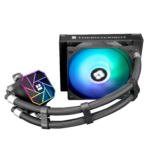 Aqua Elite 120 V3 Aio CPU Cooler, 120 Liquid Cooling Row, ARGB PWM Cooler Fans, for Intel LGA1150/1151/1155/1156/1200/2011/1700,AMD:AM4/AM5, PC Cooler Aio
