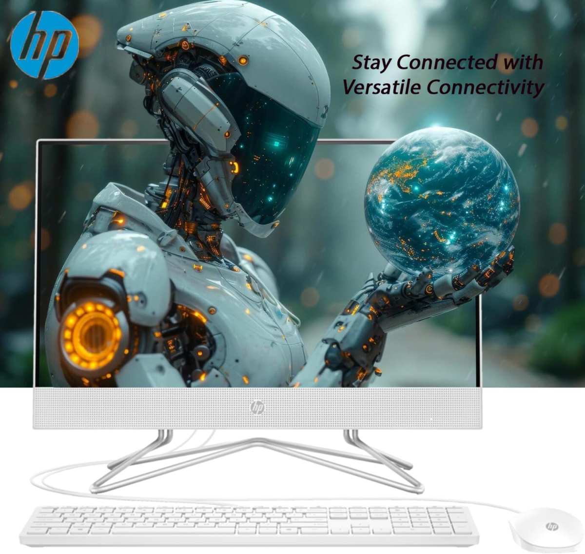 All-In-One Desktop Computer | 2024 Model | 21.5" FHD 1920 X 1080 | 20GB RAM | 1TB Storage (512GB Pcie SSD + 512GB External Hard Drive) | Wired Keyboard & Mouse | Intel Processor | Windows 11 Pro - Image 5