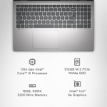 Inspiron 3530 Laptop - 15.6-Inch FHD 120Hz Display, Intel Core I5-1334U Processor, 16GB DDR4 RAM, 512GB SSD, Intel Iris Xe Graphics, Windows 11 Home, Migrate Services - Platinum Silver (Aluminum) - Image 9