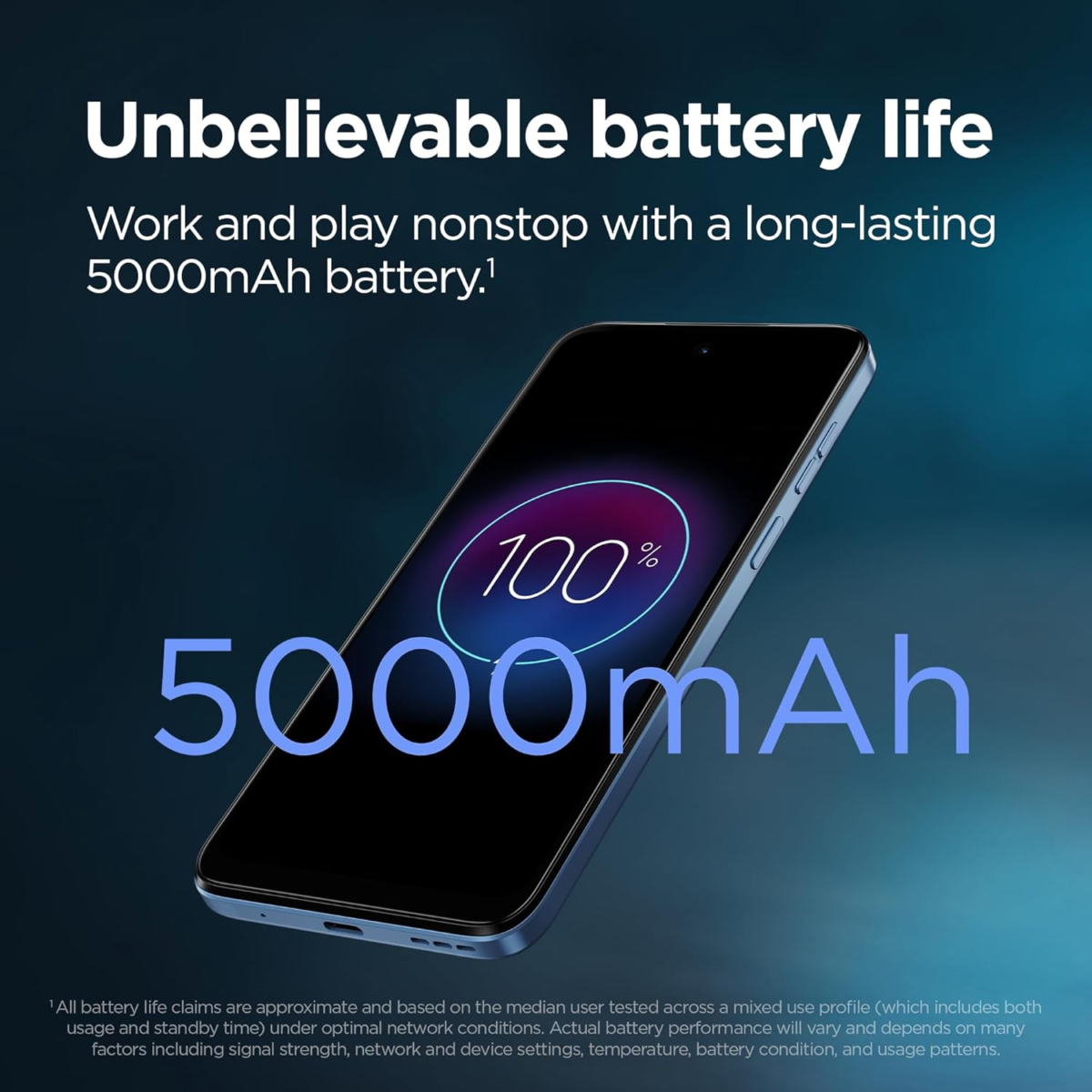 | Motorola Moto G Play 2024 | Locked | 64GB | 5000Mah Battery | 50MP Quad Pixel Camera | 6.5-In. HD+ 90Hz Display | Sapphire Blue - Image 11